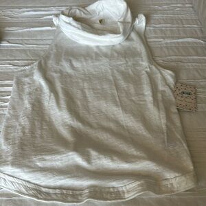 NWT cowl neck tank Free People